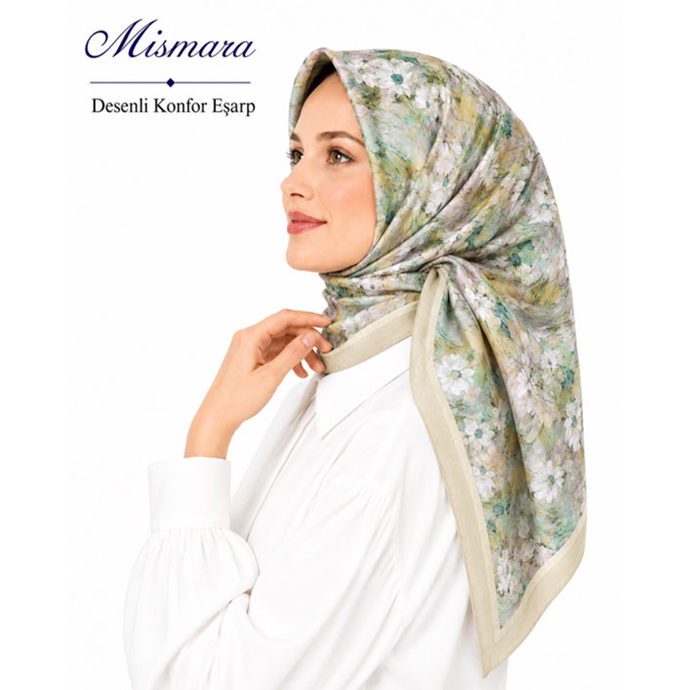 Mismara Desenli Konfor Eşarp - Desen-25