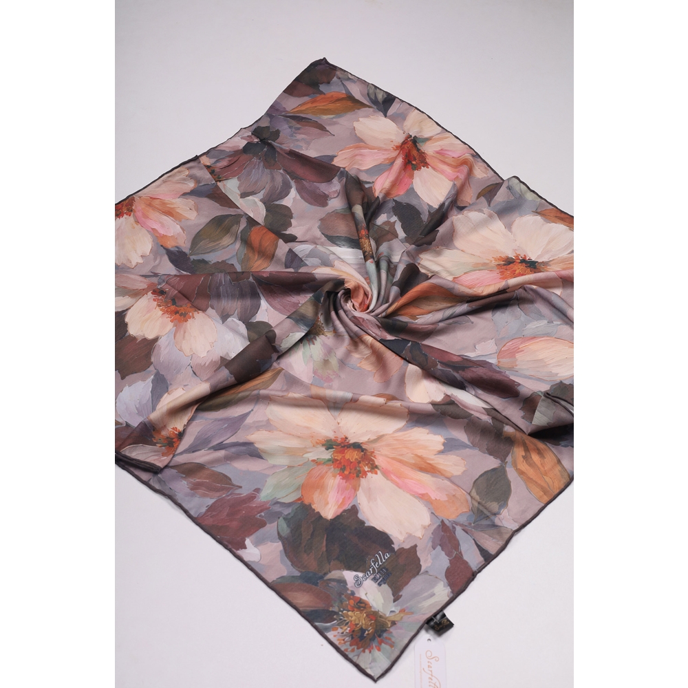 Scarfella Organik Soft Eşarp - Desen-12