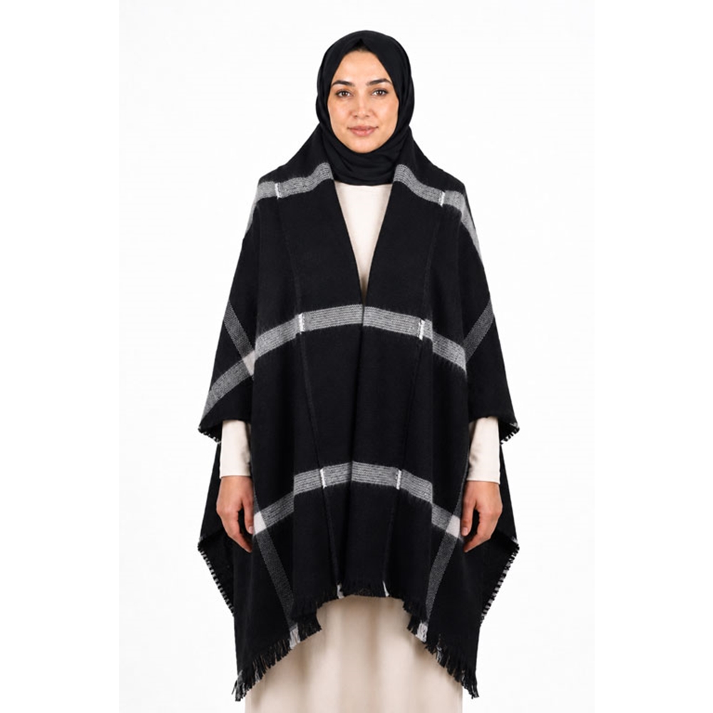 Zara Desenli Omuz Şalı - Desen-01