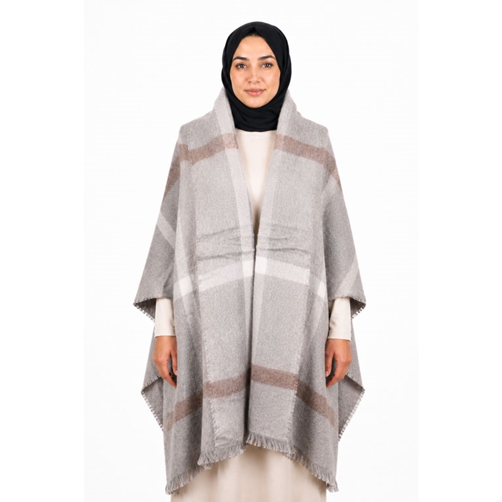 Zara Desenli Omuz Şalı - Desen-01