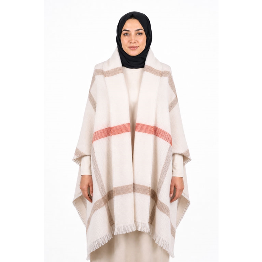 Zara Desenli Omuz Şalı - Desen-01
