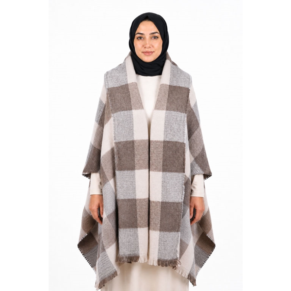Zara Desenli Omuz Şalı - Desen-01