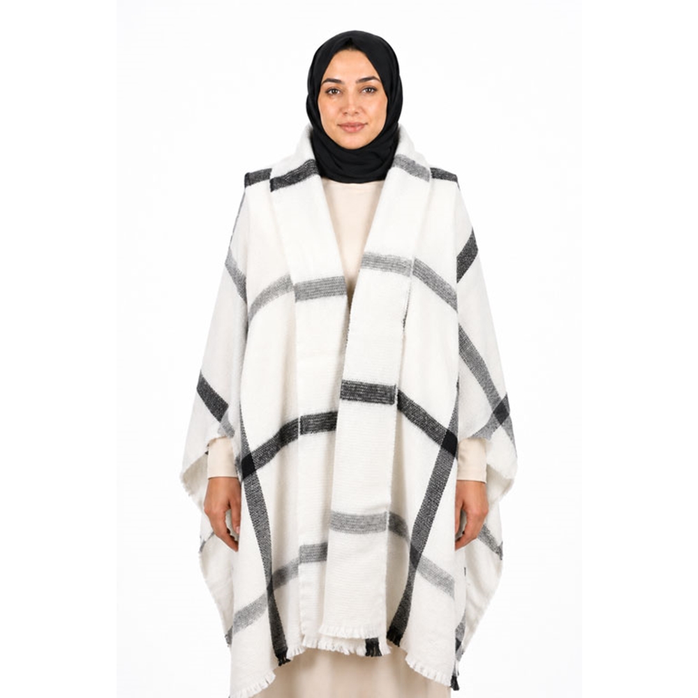 Zara Desenli Omuz Şalı - Desen-01