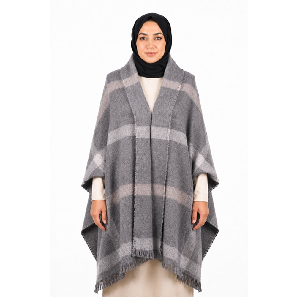 Zara Desenli Omuz Şalı - Desen-01