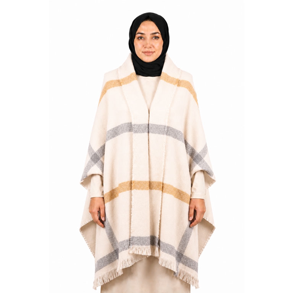 Zara Desenli Omuz Şalı - Desen-01