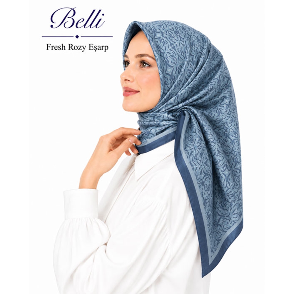 Belli Fresh Rozy Eşarp - Desen-07