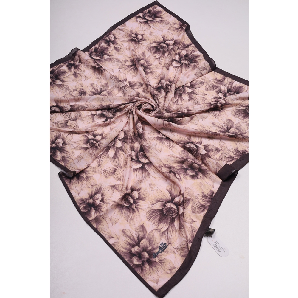 Scarfella Desenli Premium Bambu Kraş Eşarp - Desen-04