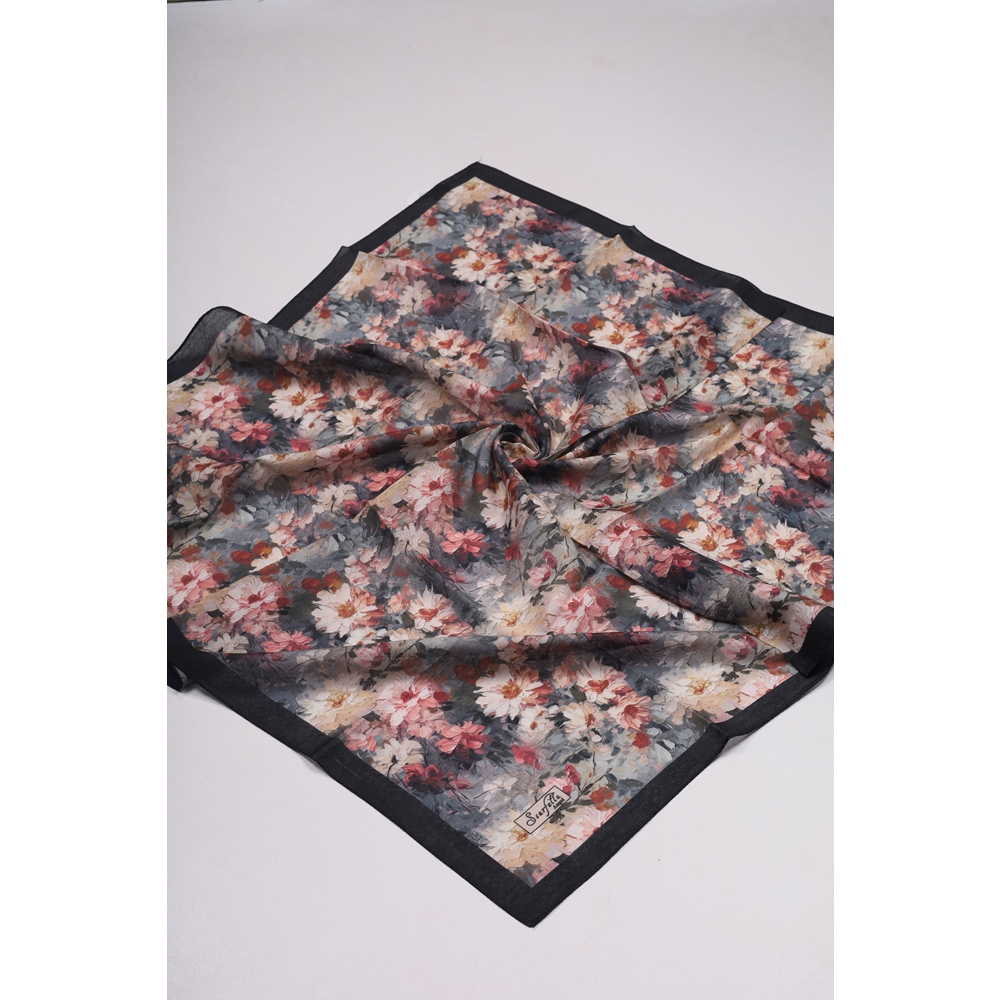 Scarfella Desenli Soft Angel Eşarp - Desen-80