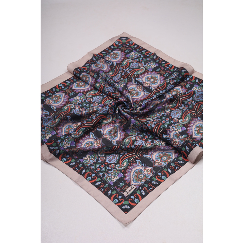 Scarfella Desenli Soft Angel Eşarp - Desen-81