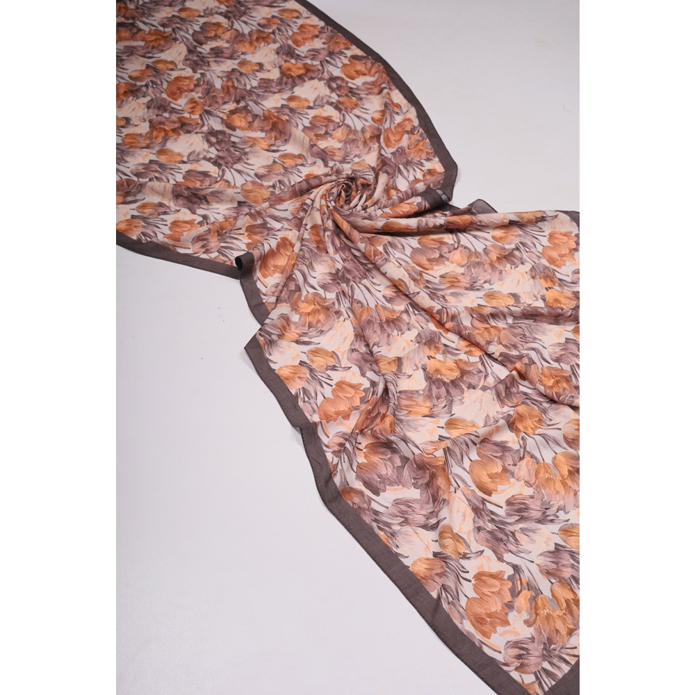 Scarfella Desenli Premium Bambu Kraş Şal - Desen-05