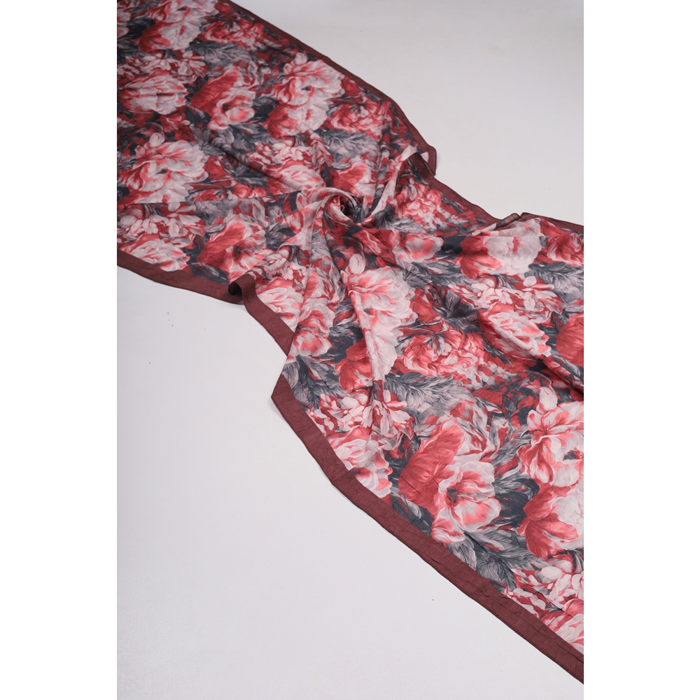 Scarfella Desenli Premium Bambu Kraş Şal - Desen-07