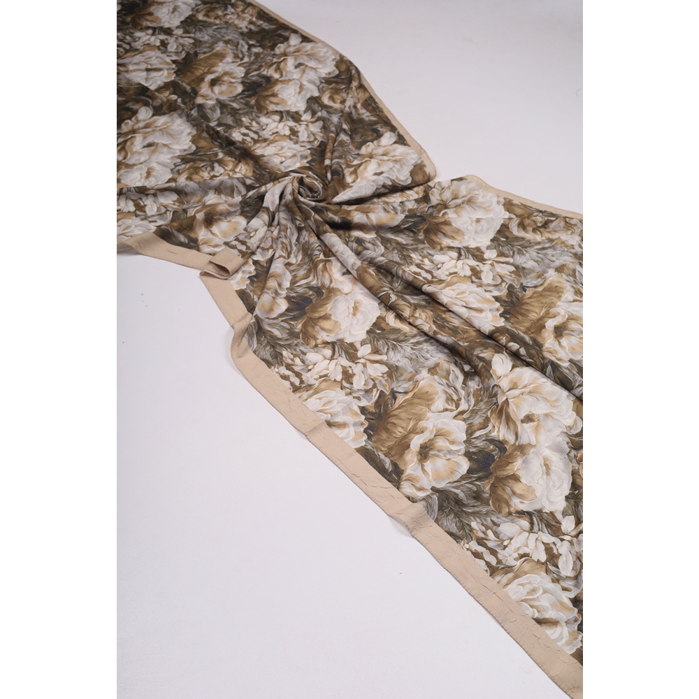 Scarfella Desenli Premium Bambu Kraş Şal - Desen-07