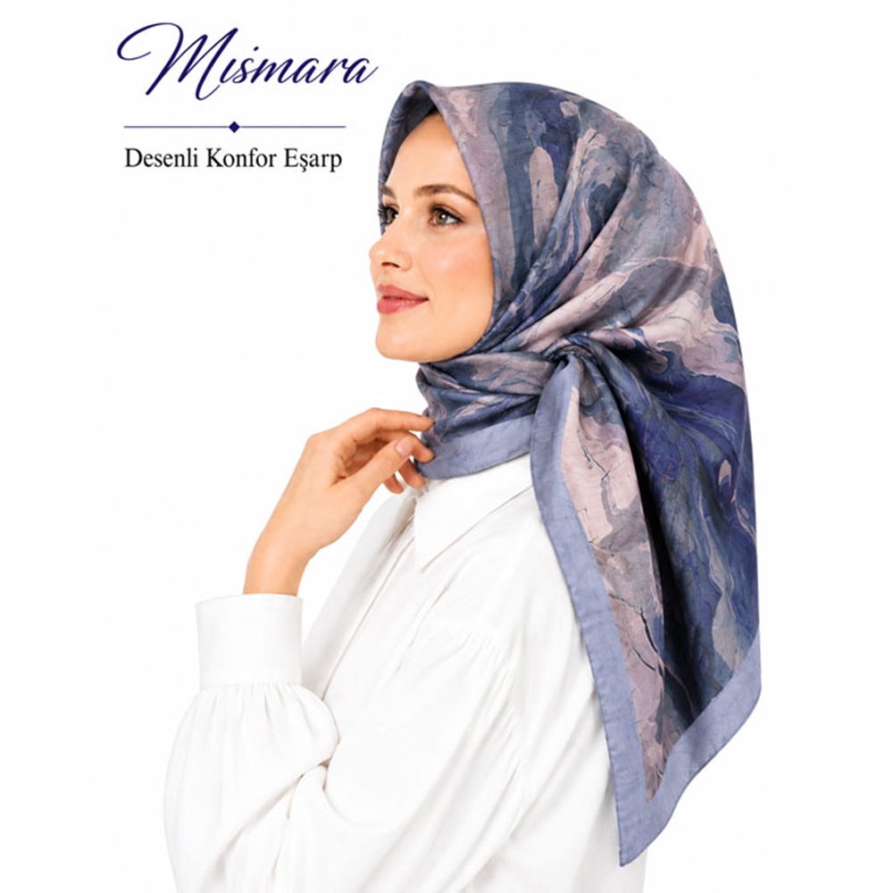 Mismara Desenli Konfor Eşarp - Desen-27