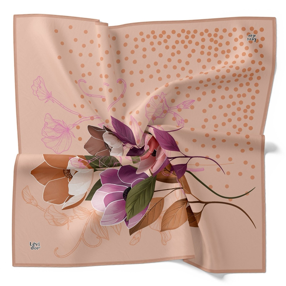 Levidor Twill İpek Eşarp Desen-752