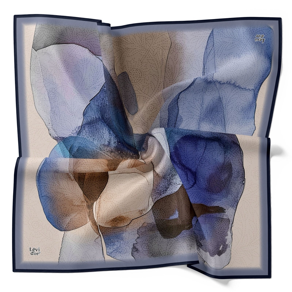 Levidor Twill İpek Eşarp Desen-751