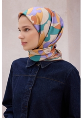 Belli Twill Saf İpek Eşarp - 2025-2026 Sonbahar-Kış 4213D (T)