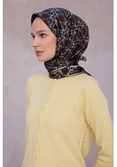 Belli Twill Saf İpek Eşarp - 2025-2026 Sonbahar-Kış 4214D (T)