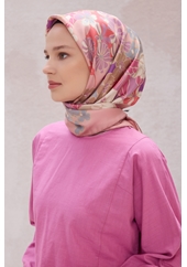 Belli Twill Saf İpek Eşarp - 2025-2026 Sonbahar-Kış 4220D (T)