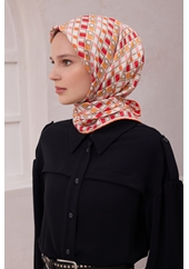 Belli Twill Saf İpek Eşarp - 2025-2026 Sonbahar-Kış 4223D (T)
