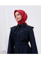 Belli Twill Saf İpek Eşarp 2025 Yaz Sezonu 4117D (T)