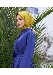 Belli Twill Saf İpek Eşarp 2025 Yaz Sezonu 4128D (T)