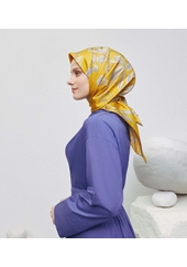 Armine Dj Sura Saf İpek Eşarp - 2025 Yaz Sezonu 9324D (S)