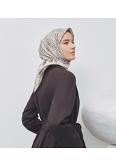 Armine Dj Sura Saf İpek Eşarp - 2025 Yaz Sezonu 9352D (S)