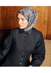 Armine Dj Sura Saf İpek Eşarp - 2026-2027 Sonbahar-Kış 9609D (S)