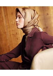 Armine Dj Sura Saf İpek Eşarp - 2026-2027 Sonbahar-Kış 9625D (S)