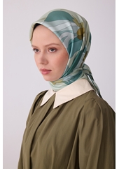 Belli Twill Saf İpek Eşarp 2026 Yaz Sezonu 4303D (T)