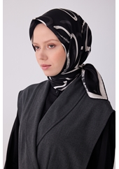 Belli Twill Saf İpek Eşarp 2026 Yaz Sezonu 4309D (T)