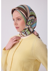 Belli Twill Saf İpek Eşarp 2026 Yaz Sezonu 4311D (T)