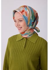 Belli Twill Saf İpek Eşarp 2026 Yaz Sezonu 4315D (T)