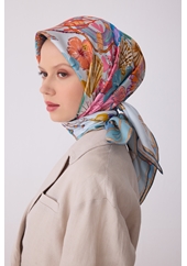 Belli Twill Saf İpek Eşarp 2026 Yaz Sezonu 4324D (T)