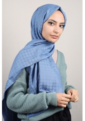 Shawl Secret Kendinden Desenli Viskon Şal - Desen-01