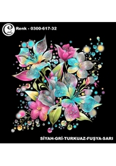 Cenk Desenli Oyalık Yazma - 0300-617