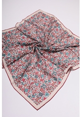 Scarfella Soft El Dikişli Eşarp Desen-305