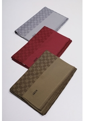 Aker Elegance Monogram Şal - Desen-06