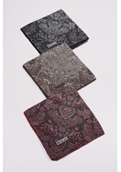 Miray Desenli Krep Eşarp - Desen-01