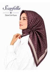 Scarfella Dijital Soft Eşarp - Desen-128