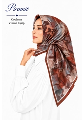 Piramit Coolness Viskon Eşarp - Desen-06