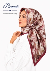 Piramit Coolness Viskon Eşarp - Desen-07