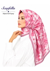 Scarfella Dijital Soft Eşarp - Desen-137