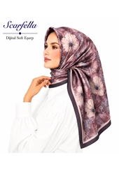 Scarfella Dijital Soft Eşarp - Desen-138