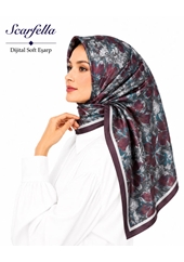 Scarfella Dijital Soft Eşarp - Desen-140