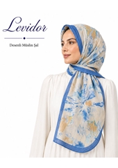Levidor Desenli Müslin Şal - Desen-05
