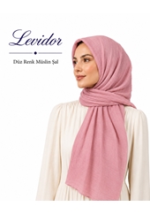 Levidor Düz Renk Müslin Şal - Desen-01