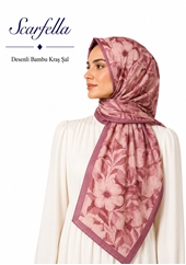 Scarfella Desenli Bambu Kraş Şal - Desen-20