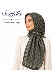 Scarfella Desenli Bambu Kraş Şal - Desen-21