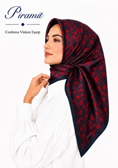 Piramit Coolness Viskon Eşarp - Desen-09
